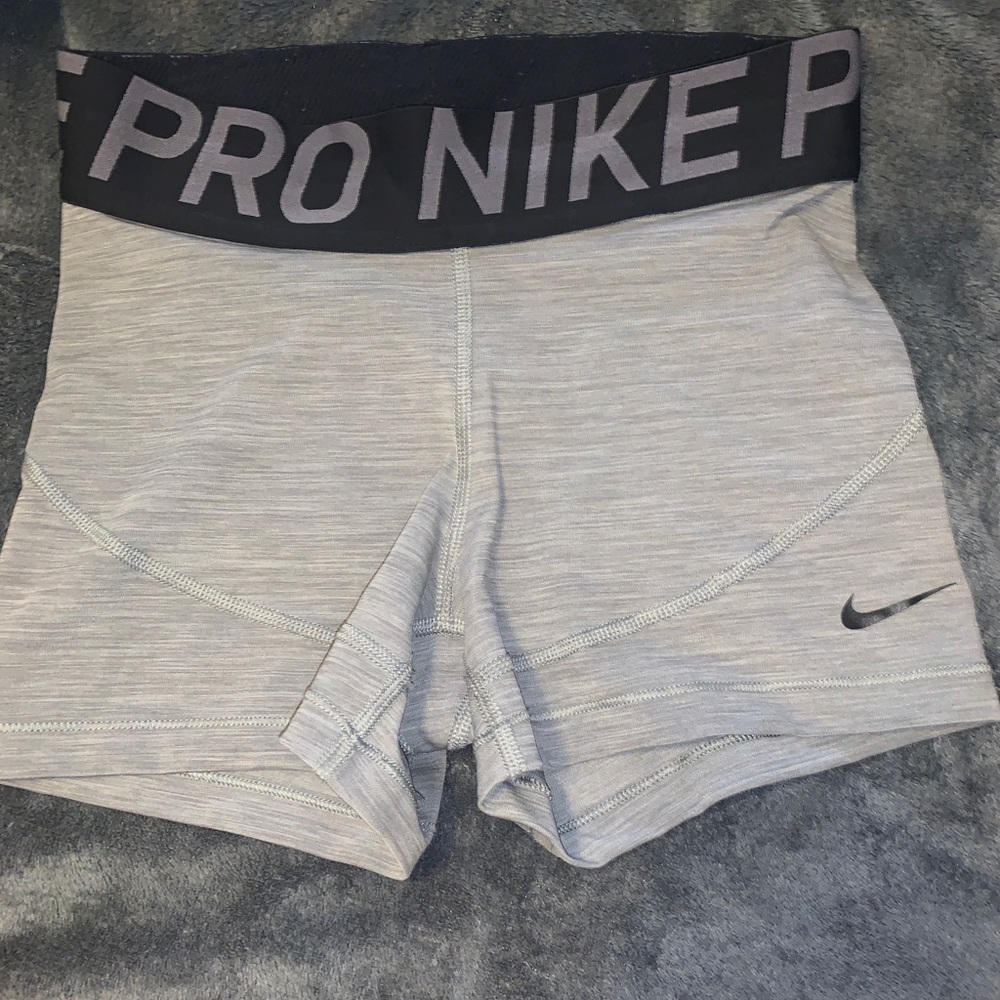 Gray Nike Pros